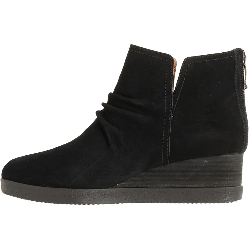 NEW‎ Dansko Women Boots  41 US 10 -10.5 Stephanie  Wedge Waterproof Suede  Black - Picture 5 of 6